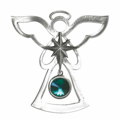 Birthstone Angel Ornament - May