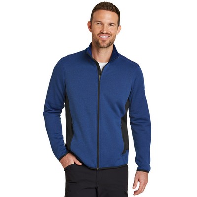 Eddie Bauer® Men's Full-Zip Heather Stretch Fleece Jacket