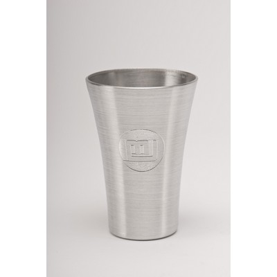 Shot Gun Shot Glass - Stainless Steel Look 2 Oz.