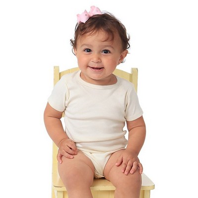 Organic Infant Interlock One Piece Romper