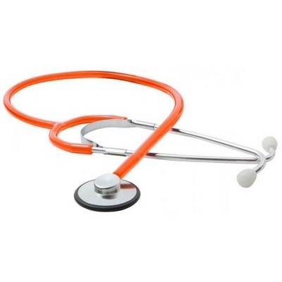 Single Head Neon Orange Stethoscope Nursescope