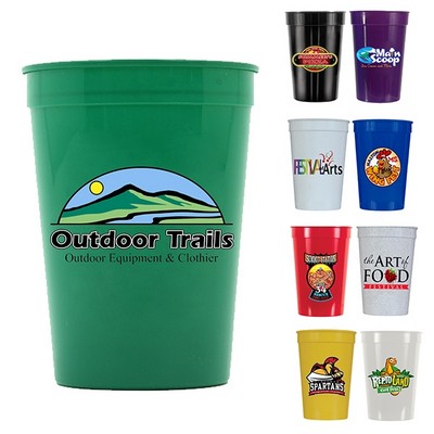 12 Oz. Smooth Stadium Cup (Full Color Digital)