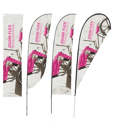 Zoom™ Flex Medium Outdoor Flag Single Sided