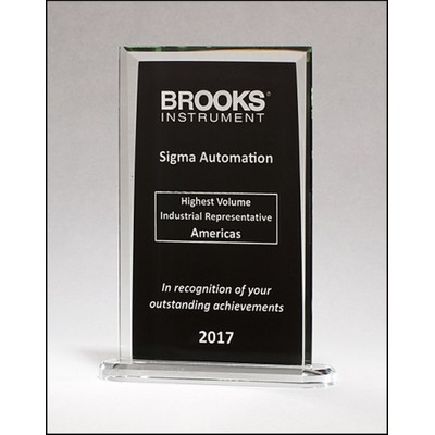 Rectangular Glass Award (5.25"x8.255)