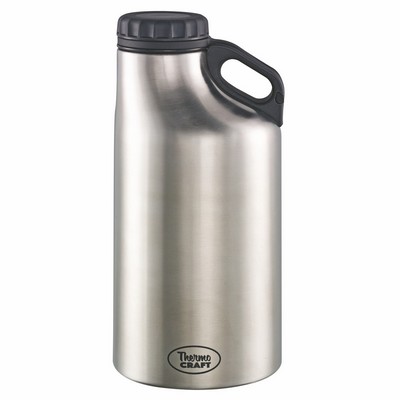 Thermo Craft® 1.9 Liter Brushed Stainless Steel Growler