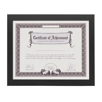 Towcester Certificate Holder - Black 8½"x11"