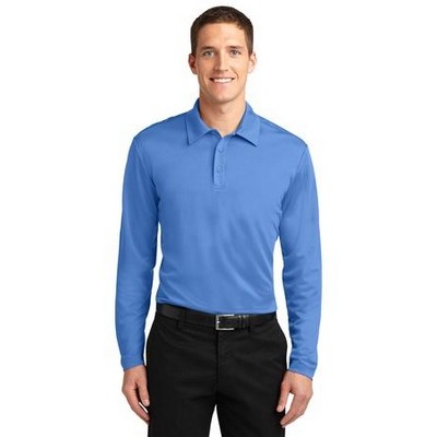 Port Authority® Silk Touch™ Performance Long Sleeve Polo Shirt