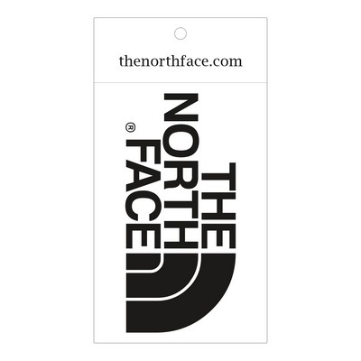 Clothing Hang Tag Sticker | Rectangle | 3" x 2" | White Vinyl | Ultra Removable Adhesive