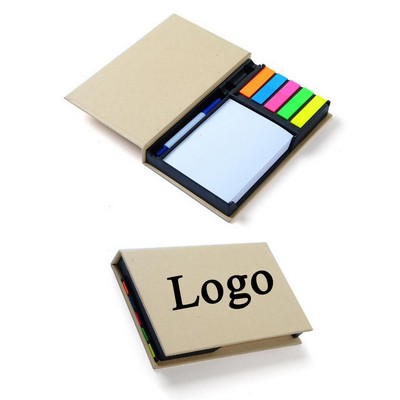 Office Desk Sticky Note Combination Notebook