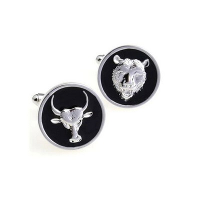 Bull Bear Cufflinks