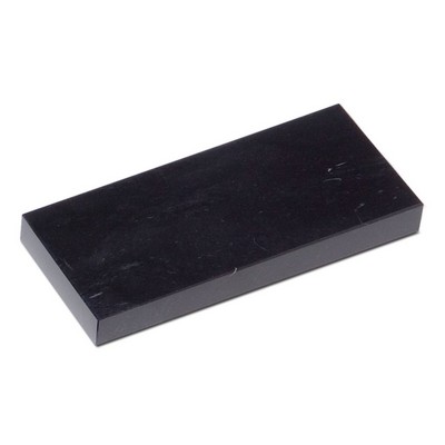 Rectangle Jet Black Marble Base (10"x¾"x5")