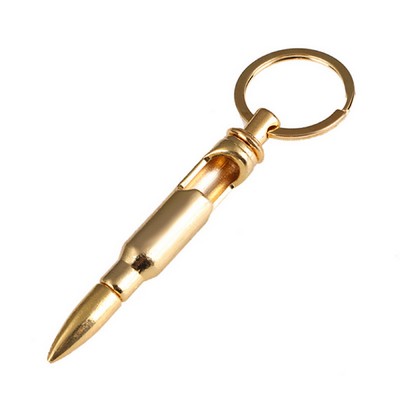 Bullet Bottle Opener Keychain