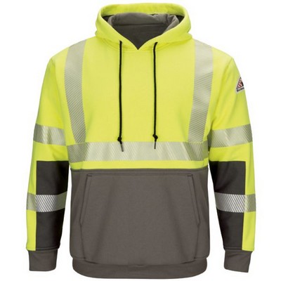 Bulwark® Hi Vis FR Pullover Hooded Sweatshirt