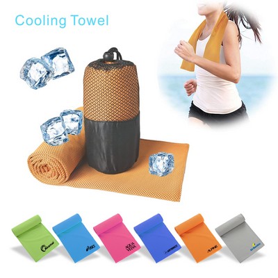 CT13 Cooling Towels(40"x 12") Ice Towel Microfiber Towel