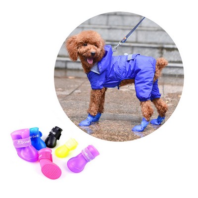 Waterproof Silicone Pet Rain Boots