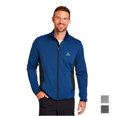 Eddie Bauer® Full-Zip Heather Stretch Fleece Jacket