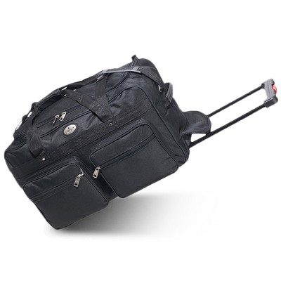 Everest 22" Wheeled Duffel, Black