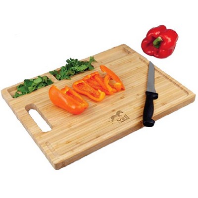 BistroTek™ Master 3 Tray Premium Bamboo Cutting Board