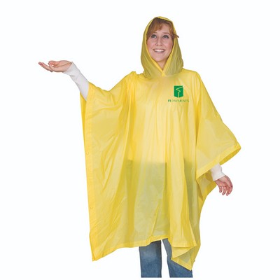 8 mm Lightweight Budget Boosters Adult Rain Poncho