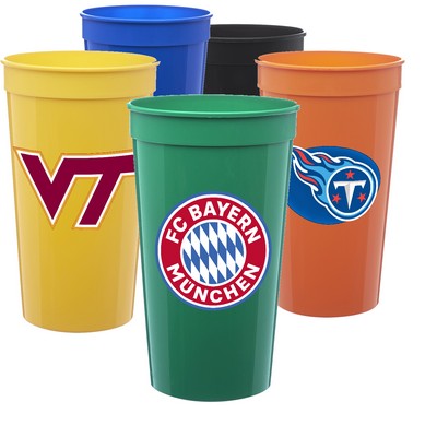 Large Stadium Cup w/ Custom Imprint 32 oz. Stadium Cups