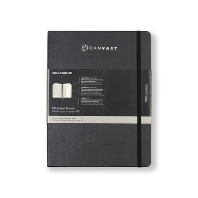 Moleskine® Hard Cover Ruled XL Professional Project Planner - Black