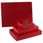 Red Diamond Collection Candy Box (6 1/2"x3 1/2"x1 1/8")