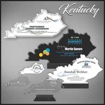 12" Kentucky Black Budget Acrylic Award