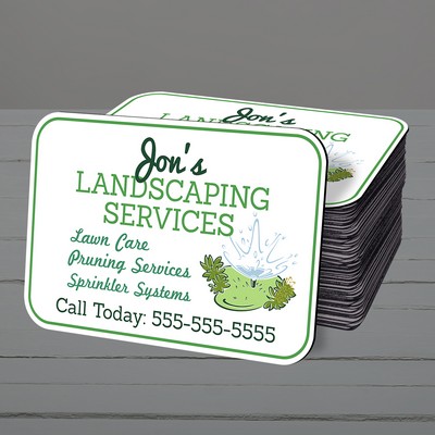 Custom Landscaping Car Door Magnet - 18" x 12"