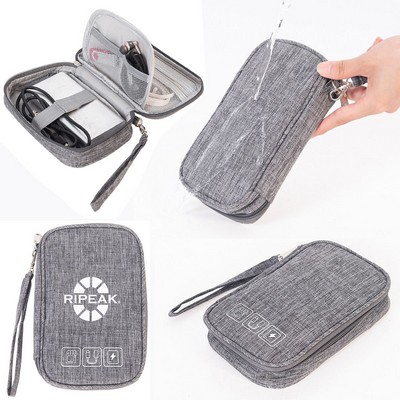 Mini Water-resistant Gadget Organizer Case