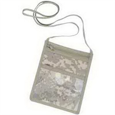 Digital Camo Badge Holder