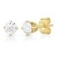 Jilco Inc. 1.00 TWT Yellow Gold Diamond Earrings