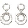 Jilco Inc. Round Cut Cascading Diamond Earrings