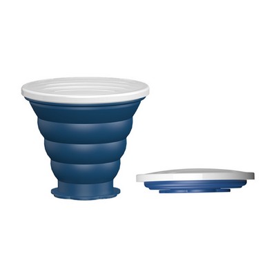 9 Oz. Collapsible Silicone Cup for Drinking