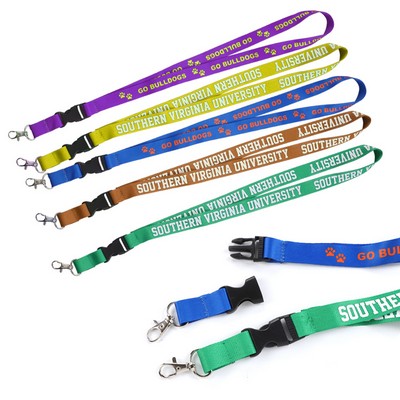 Safety Breakaway Combo Polyester Lanyards.