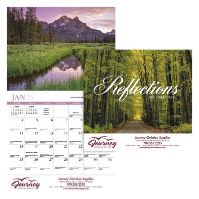 Reflections (Non-Denominational) Appointment Calendar - Stapled