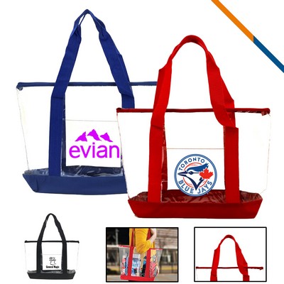 Clear Shopping Tote Bag