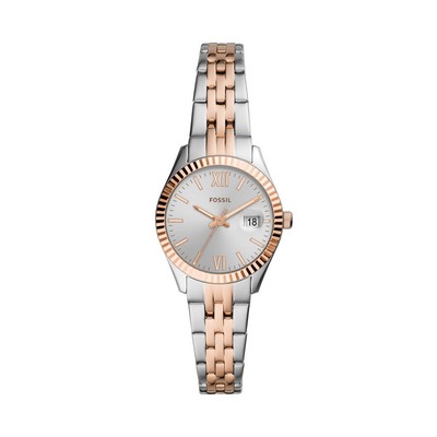 Fossil Micro Scarlette Women's Stainless Steel Dress Watch