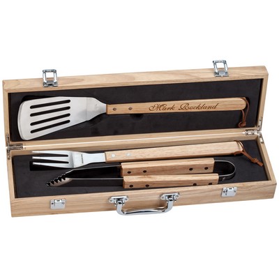 Oak BBQ Set - 3 pcs