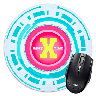 Fluorescent Neon Custom Printed Round Mouse Pads