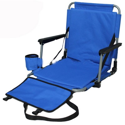 Folding Portable Cushion Padded Sports Outdoor Collapsible Chair