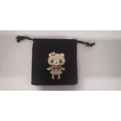 4'' X 4'' Velvet Bag