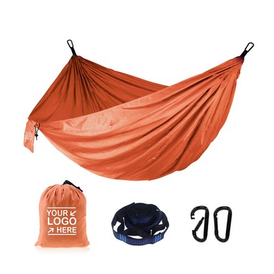 Portable Double Nylon Hammock