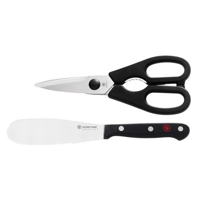 Wusthof Gourmet 2 Piece Spreader & Shear Utility Set