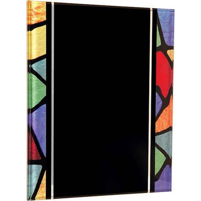 Stained Glass Acrylic Plaque w/Hanger (8"x10")