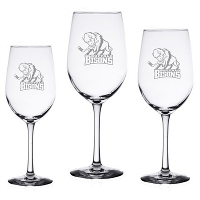 Deep Etched or Laser Engraved Libbey® 7553 Vina 17 oz. Tall Wine Glass