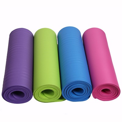 NBR Yoga Mat Exercise Mat (72"x 24"x 3.94")