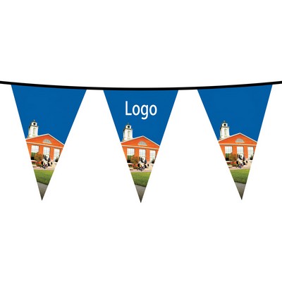 Outdoor Custom Full Color Imprinting PVC Bunting Flags