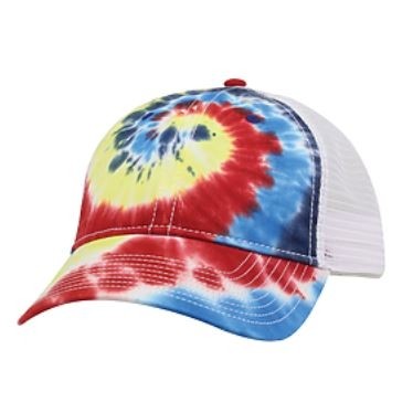 The Game® Lido Tie Dye Trucker Cap w/Soft Mesh Back