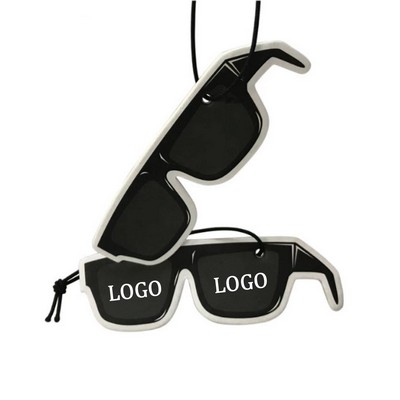 Glasses Shape Car Air Freshener Tag