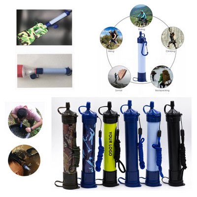 Outdoor Survival Personal Water Filter Straw